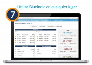 Utiliza Blueindic en cualquier lugar