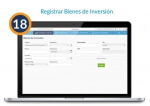 Registrar Bienes de Inversión con Blueindic
